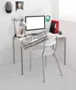 Офисный стул Sheffilton SHT-S85PB-1 (белый/белый/хром лак) icon 2