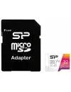 Карта памяти Silicon Power Elite microSDHC 32GB (SP032GBSTHBV1V20SP)  icon