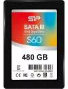 Жесткий диск SSD Silicon Power Slim S60 (SP480GBSS3S60S25) 480Gb фото 3