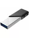 USB Flash Silicon Power xDrive Z50 128GB (черный/серебристый) icon 6