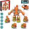 Игрушка-конструктор Sima-Land Робот пожарный 5 в 1 715A / 10112509 icon 2