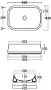 Умывальник Simas Sharp SH08 icon 4