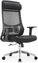 Офисное кресло SitUp Aura LUX Black Chrome (сетка Black/Black) icon