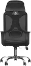Офисное кресло SitUp Bima black Chrome (сетка Black/ Black) icon 2