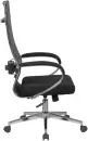 Офисное кресло SitUp Merida chrome (сетка Black/ткань Black) icon 2