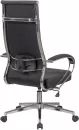 Офисное кресло SitUp Mark chrome (экокожа Black/Black) icon 2