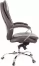 Офисное кресло SitUp Mido сhrome (экокожа Brown) фото 3