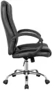 Офисное кресло SitUp Rapid chrome (экокожа Black/Black) icon 2