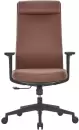 Компьютерное кресло SitZone CH-366A (натуральная кожа, алюминий, коричневый) icon 2