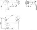 Смеситель Rav-Slezak Tigris TG181.5/CMATC icon 2