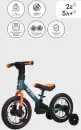 Беговел-велосипед Bubago GI-ON BG111-1 (графит/оранжевый) фото 3