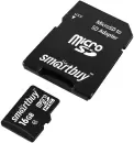 Карта памяти SmartBuy microSDHC SB16GBSDCL10-01LE 16GB (с адаптером) icon