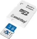 Карта памяти SmartBuy microSDXC SB64GMSDU1BLUE01 64GB (с адаптером) icon 2