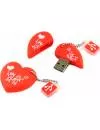 USB-флэш накопитель SmartBuy Wild Series Heart 64Gb (SB64GBHeart) icon 2