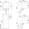 Однокамерный холодильник Smeg FAB28LWH6 фото 6