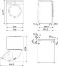 Стиральная машина Smeg WM3T84RU4 фото 2