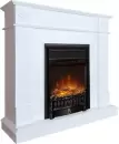 Каминокомплект Smolcom Brighton STD-ASP Fobos FX M Black RC (бьянко белый) icon 2
