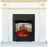 Каминокомплект Smolcom Brighton STD-ASP Majestic FX M Black RC (белый ваниль) icon