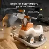 Качалка-каталка Solmax&#38;Kids Экскаватор YI99829 (белый/коричневый) icon 7