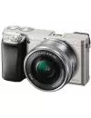 Фотоаппарат Sony a6100 Kit 16-50mm (ILCE-6100L) Silver фото 2