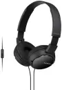 Наушники Sony MDR-ZX110AP (черный) icon