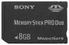 Карта памяти Sony Memory Stick Pro Duo 8 GB с адаптером MSX-M8GS icon