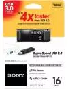 USB-флэш накопитель Sony MicroVault Entry 16GB (USM16XB) фото 3