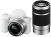 Фотоаппарат Sony ZV-E10 Double Kit 16-50mm + 55-210mm (белый) icon