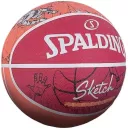 Баскетбольный мяч Spalding Sketch red фото 2