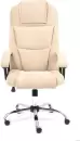 Офисное кресло TetChair Bergamo флок (бежевый) icon 6