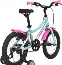 Детский велосипед STARK Foxy 16 2022 (бирюзовый/розовый) фото 3