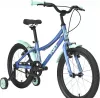Детский велосипед STARK Foxy 18 2022 (синий/мятный) фото 2