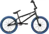 Велосипед Stark Madness BMX 3 2024 (антрацитовый матовый/антрацитовый глянцевый/зеленый/темно-синий) icon