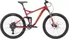 Велосипед Stark Tactic FS 27.4 HD 2024 (18, красный матовый/оранжевый) icon