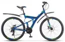 Велосипед Stels Focus MD 27.5 21-sp V010 2020 (синий/зеленый) icon