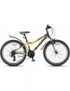 Велосипед Stels Navigator 410 V 24 21-sp V010 2022 (черный/желтый) icon