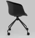 Кресло офисное Stool Group Libra SL-7040ZB (рогожка черный/черный) icon 2