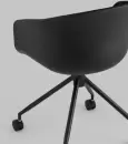 Кресло офисное Stool Group Libra SL-7040ZB (рогожка черный/черный) icon 3