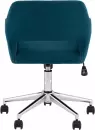 Офисное кресло Stool Group Ross Chrome 50-12 (рогожка, синий) icon 2