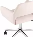 Офисное кресло Stool Group Ross Chrome 50-19 (рогожка, светло-розовый) icon 5