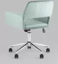 Офисное кресло Stool Group Ross Chrome Velvet Olive 61 (велюр серо-зеленый) icon 5