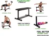 Силовая скамья Tunturi Flat Bench FB20 icon 3