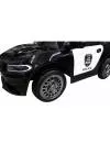 Детский электромобиль Sundays Police Dodge BJC666 черный фото 4