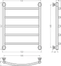 Полотенцесушитель Сунержа Галант+ 600х500 051-0200-6050 icon 3