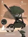 Детская универсальная коляска Sweet Baby 2 в 1 SBL Orso (темно-зеленый) icon 6