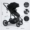 Детская универсальная коляска Sweet Baby Amare GL 3 в 1 (черный) icon 5