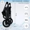 Детская универсальная коляска Sweet Baby Amare GL 3 в 1 (черный) icon 8