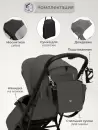 Детская прогулочная коляска Sweet Baby Aura Plus (темно-серый) icon 6
