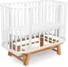 Детская кроватка Sweet Baby Barocco маятник (белый/натуральный) icon