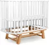 Детская кроватка Sweet Baby Barocco маятник (белый/натуральный) icon 4